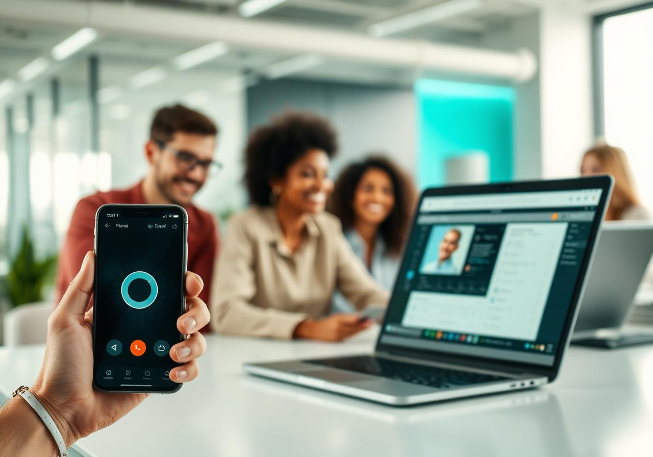 Flexible cloud VoIP communications across mobile and desktop devices